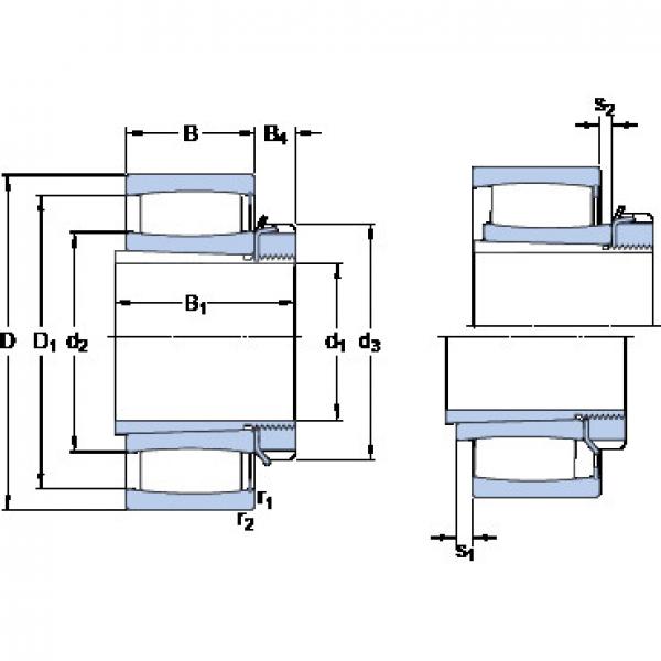 Cylindrical Roller Bearings C 2215 KV + H 315 SKF #1 image