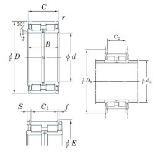 Cylindrical Roller Bearings DC5012NR KOYO #1 image