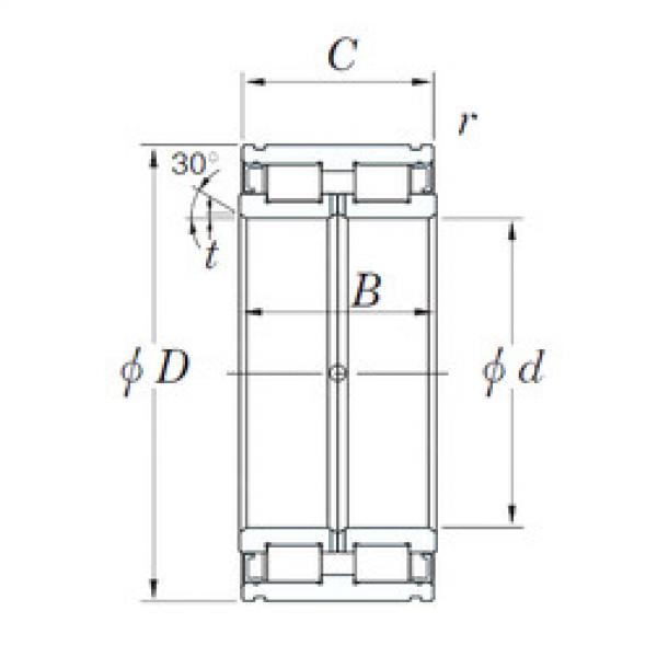 Cylindrical Roller Bearings DC5009N KOYO #1 image