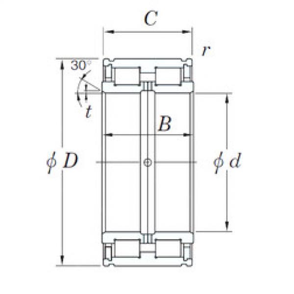 Cylindrical Roller Bearings DC5056N KOYO #1 image