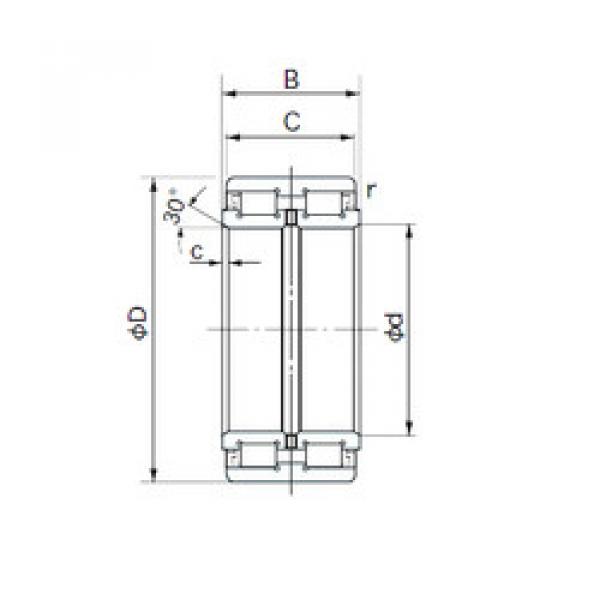 Cylindrical Roller Bearings E5009 NACHI #1 image