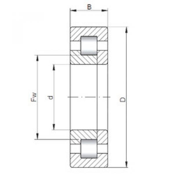 cylindrical bearing nomenclature NUP228 ISO #1 image