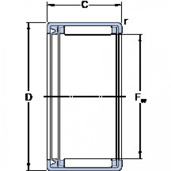 Cylindrical Roller Bearings HK 2018 RS SKF #1 image