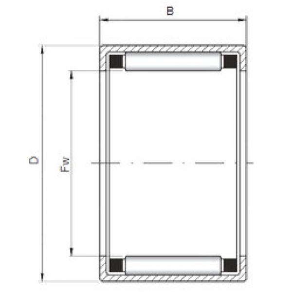 Cylindrical Roller Bearings HK0508 CX #1 image