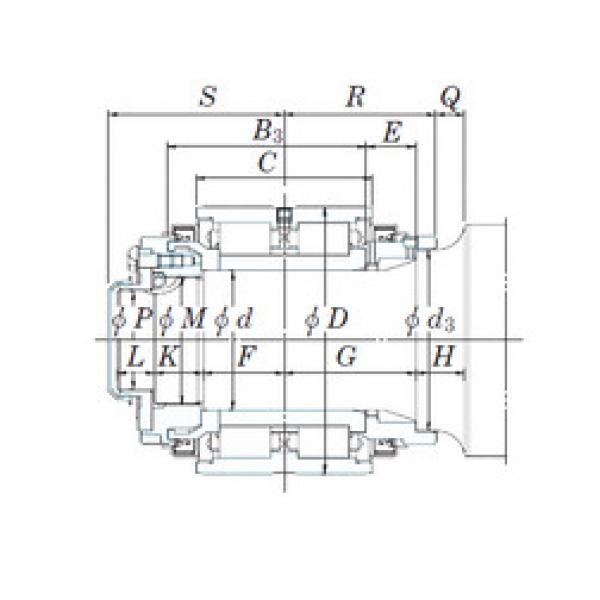 Cylindrical Roller Bearings JB1380D KOYO #1 image