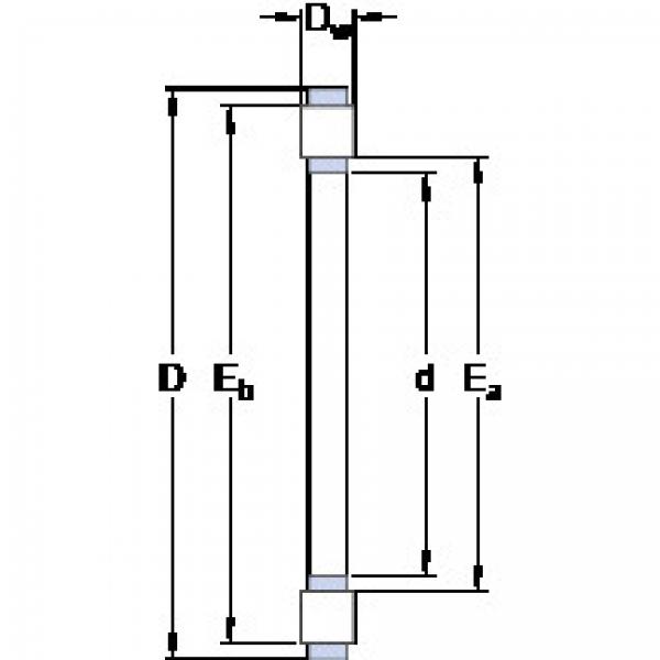 Cylindrical Roller Bearings K 81128 TN SKF #1 image