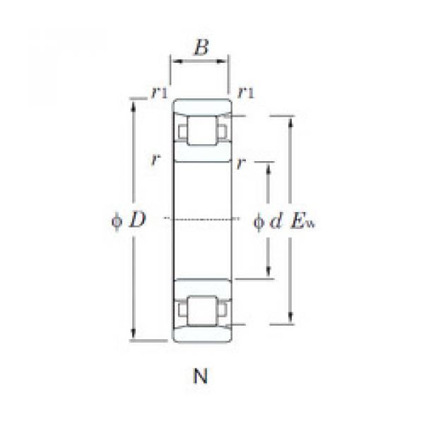 Cylindrical Roller Bearings N.207.J30 SNR #1 image