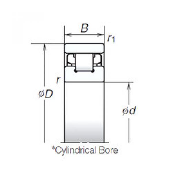 Cylindrical Roller Bearings N1009RXHTP NSK #1 image