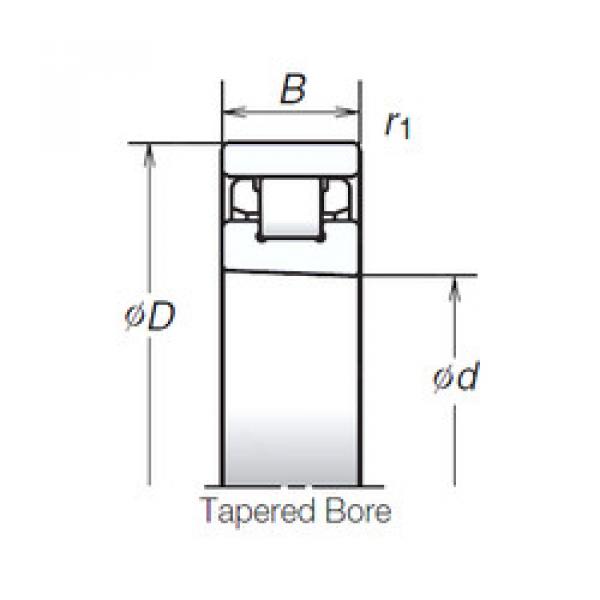 Cylindrical Roller Bearings N1009RSTPKR NSK #1 image