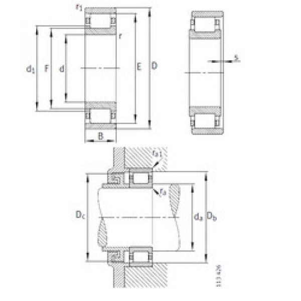 Cylindrical Roller Bearings N334-E-M1 FAG #1 image