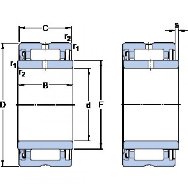 Cylindrical Roller Bearings NA 4904 RS SKF #1 image