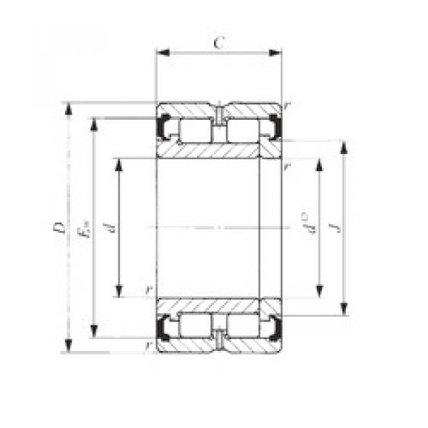 Cylindrical Roller Bearings NAG 4905UU IKO #1 image