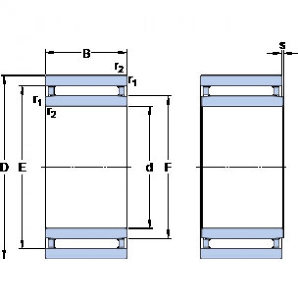 Cylindrical Roller Bearings NAO 12x24x13 SKF #1 image