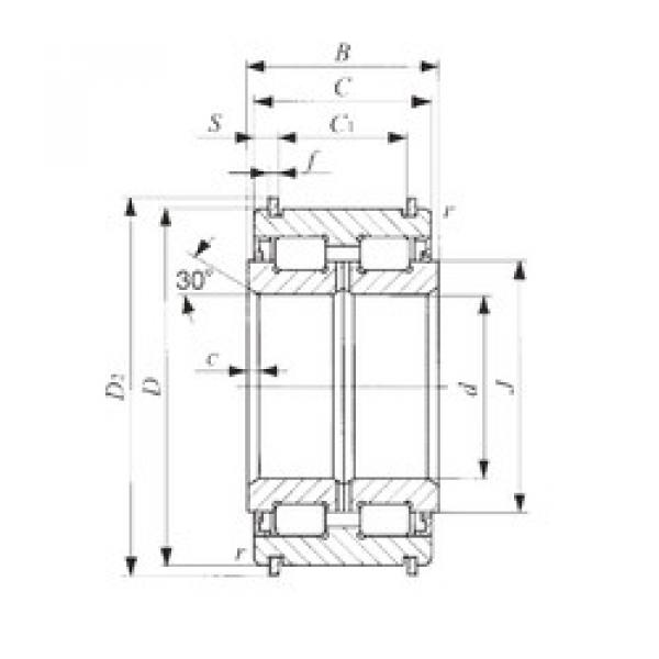 Cylindrical Roller Bearings NAS 5010ZZNR IKO #1 image