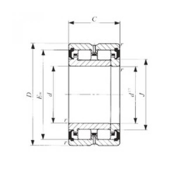 Cylindrical Roller Bearings NAU 4906UU IKO #1 image