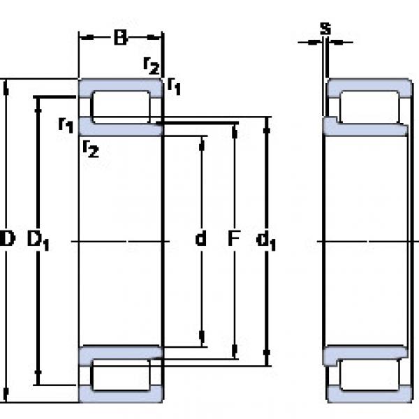 Cylindrical Bearing NJG 2305 VH SKF #1 image