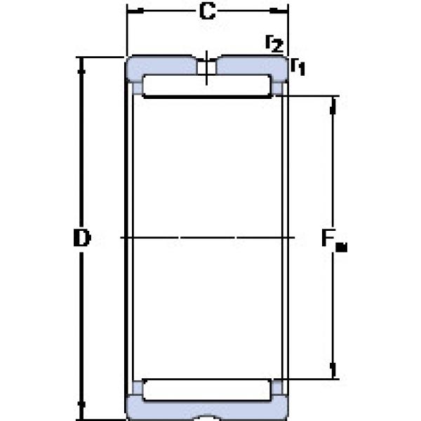 cylindrical bearing nomenclature RNA 69/28 SKF #1 image