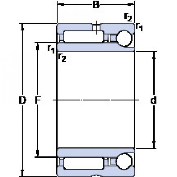 Cylindrical Bearing NKIA 5902 SKF #1 image