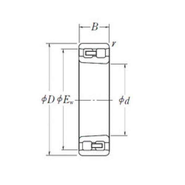 Cylindrical Bearing NN 3007 K NSK #1 image