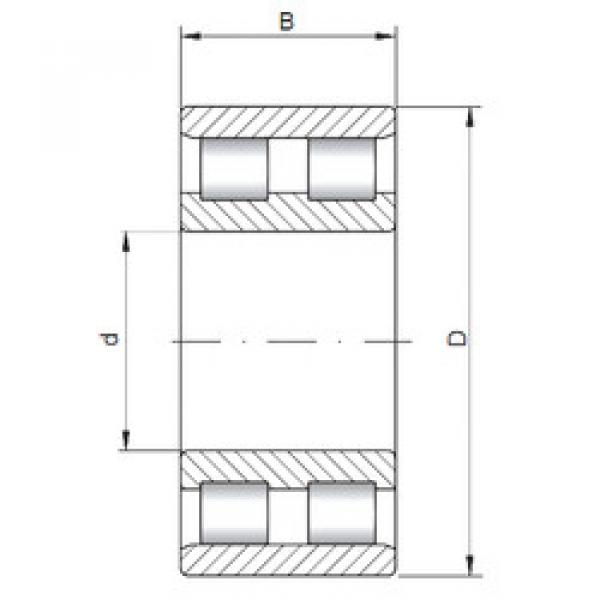 Cylindrical Bearing NN30/500 ISO #1 image