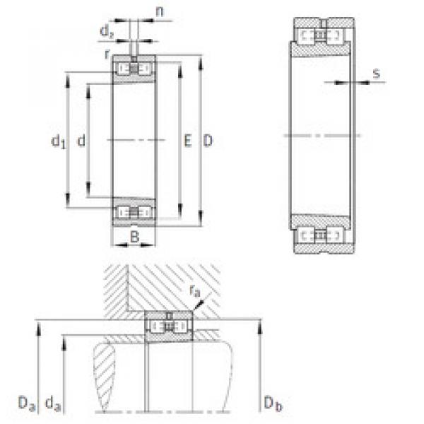 Cylindrical Bearing NN30/500-AS-K-M-SP INA #1 image