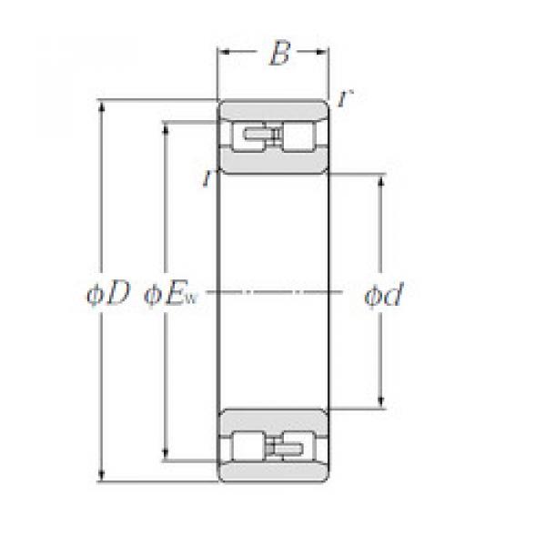 Cylindrical Bearing NN3006 NTN #1 image