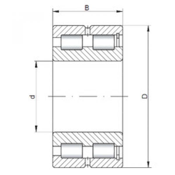 Cylindrical Bearing NNCF5004 V CX #1 image