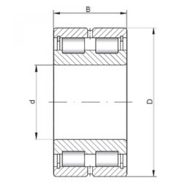 Cylindrical Bearing NNCL4830 V ISO #1 image