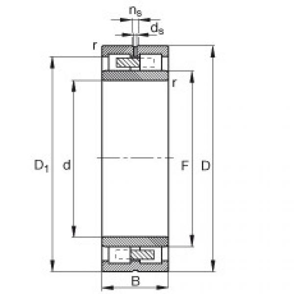 Cylindrical Roller Bearings Distributior NNU4930-S-M-SP FAG #1 image