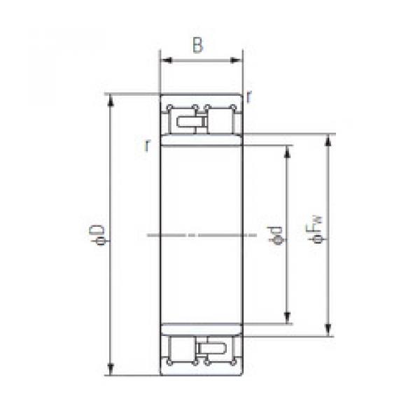 Cylindrical Roller Bearings Distributior NNU4921 NACHI #1 image