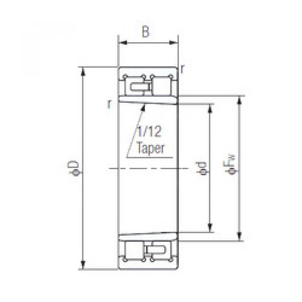 Cylindrical Roller Bearings Distributior NNU4921K NACHI #1 image