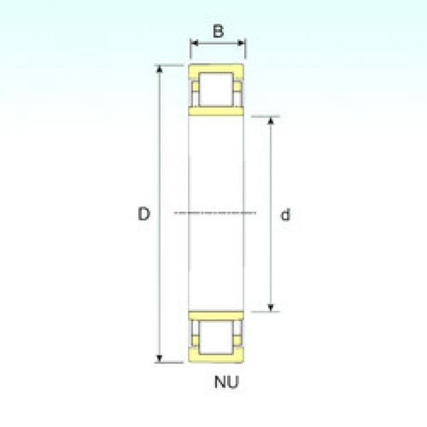 Cylindrical Roller Bearings Distributior NU 208 ISB #1 image