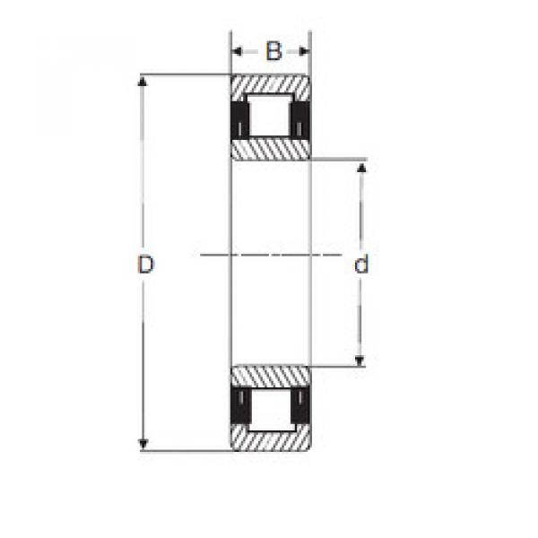 Cylindrical Roller Bearings Distributior NU 2308 SIGMA #1 image