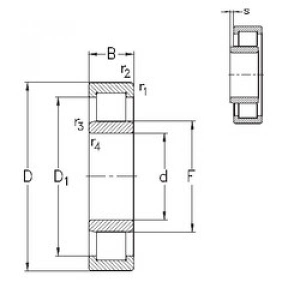 Cylindrical Roller Bearings Distributior NU10/500-M6E-MA6 NKE #1 image