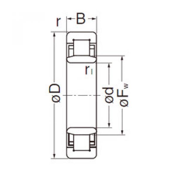 Cylindrical Roller Bearings Distributior NU210EG NACHI #1 image