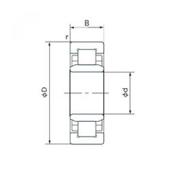 Cylindrical Roller Bearings Distributior NU214T NACHI #1 image