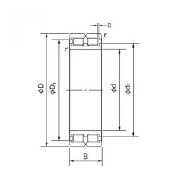 cylindrical bearing nomenclature RC4834 NACHI #1 image