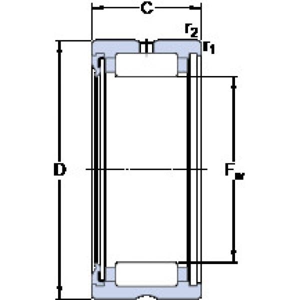 cylindrical bearing nomenclature RNA 4901 RS SKF #1 image