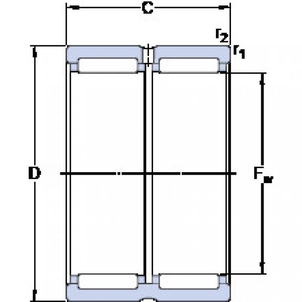 cylindrical bearing nomenclature RNA 69/32 SKF #1 image