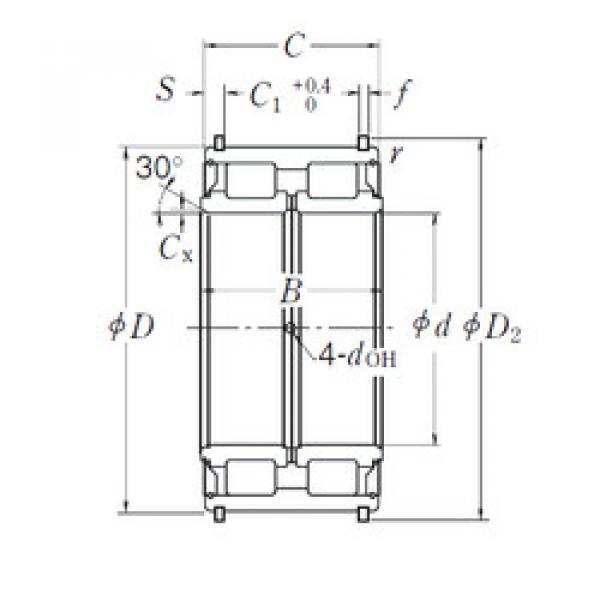 cylindrical bearing nomenclature RS-5011NR NSK #1 image