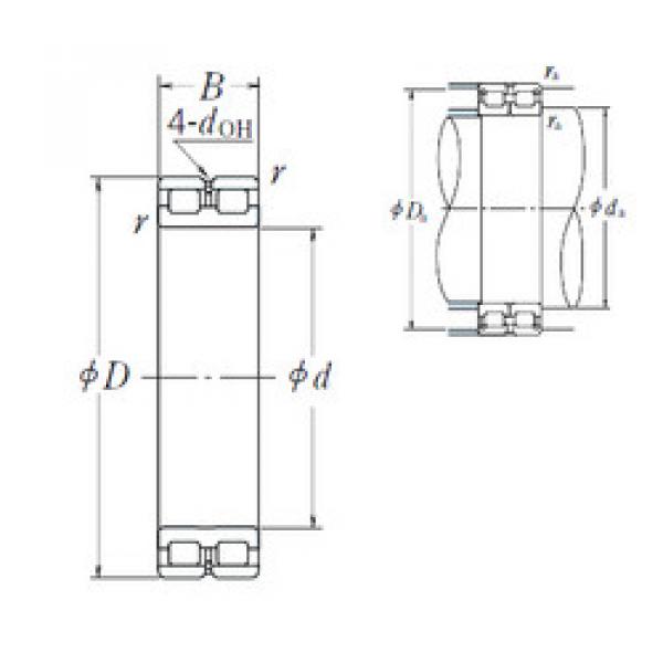 cylindrical bearing nomenclature RSF-4824E4 NSK #1 image