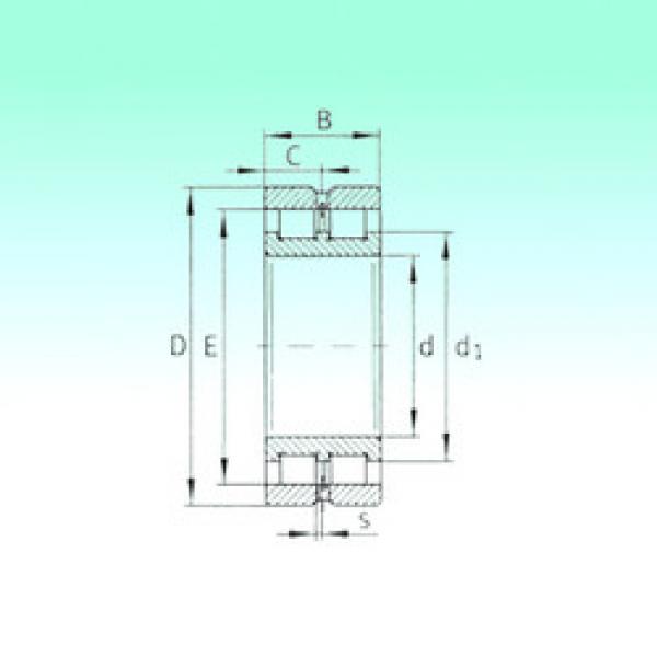 cylindrical bearing nomenclature SL024840 NBS #1 image