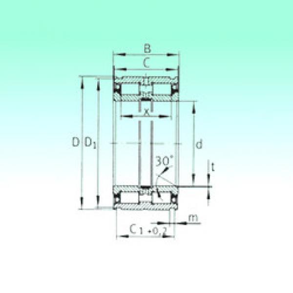 cylindrical bearing nomenclature SL04150-PP NBS #1 image