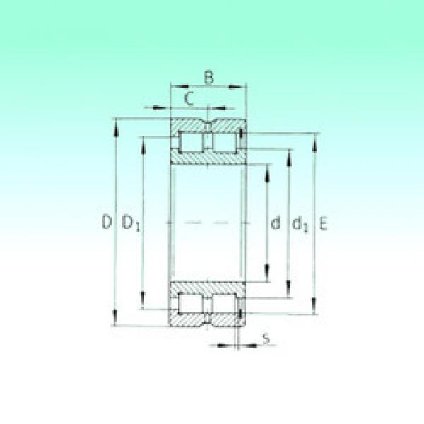 cylindrical bearing nomenclature SL185004 NBS #1 image