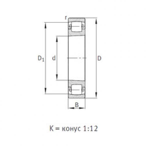 Spherical Roller Bearings 20206-K-TVP-C3 FAG #1 image