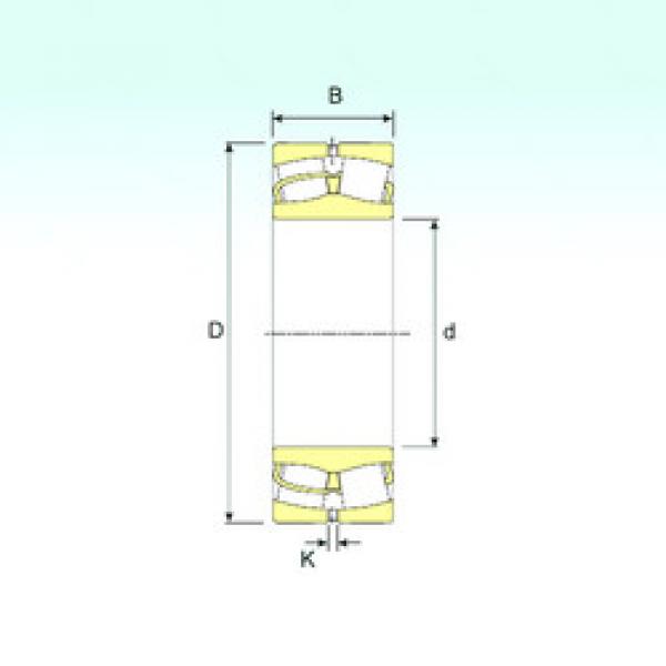 spherical roller bearing axial load 239/710 ISB #1 image