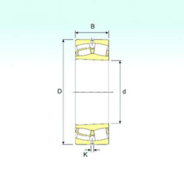 spherical roller bearing axial load 239/950 K ISB #1 image