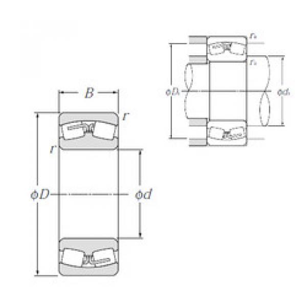 spherical roller bearing axial load 239/750 NTN #1 image