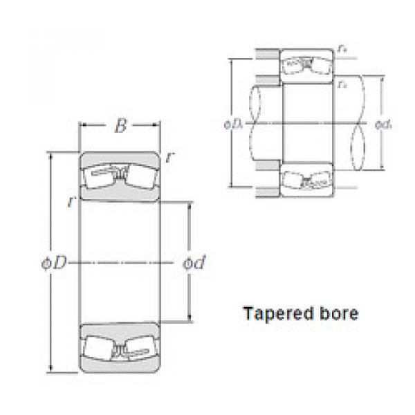 spherical roller bearing axial load 240/500BK30 NTN #1 image