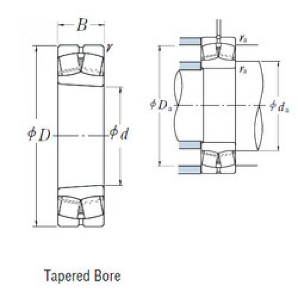 Spherical Roller Bearings 21308EAKE4 NSK #1 image